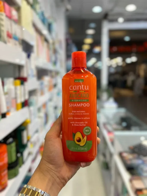 شامپو آووکادو کنتو Cantu Avocado Hydrating Shampoo حجم 400 میل