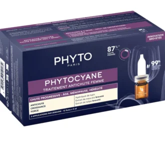 سرم ویال ضد ریزش مو بانوان فیتوسیان فیتو 12 عددی PHYTO