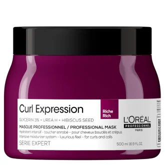 ماسک مو داخل حمام مخصوص موهای فر مدل کرل اکسپرشن (curl expression) لورال پروفشنال حجم 500 میل