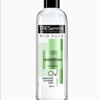 شامپو بدون سولفات ترزمی آبرسان موهای فر TRESemmé Pro Pure Shampoo Curl Hydration 380ml