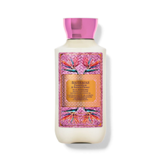 بادی لوسیون معطر Bath & Body Works مدل Bahamas - Passionfruit & Banana Flower